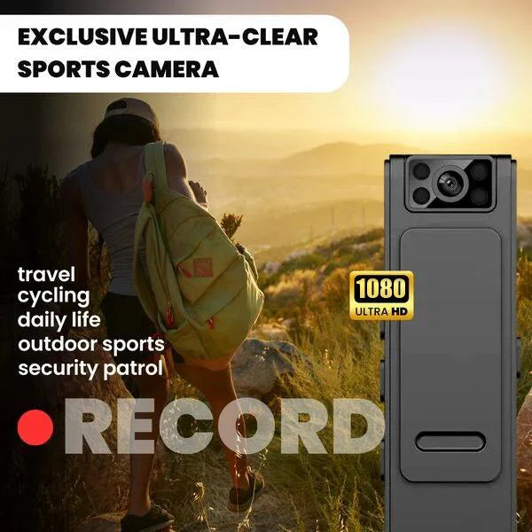 Geluidloze Perfectie: HD 1080P Noise Reduction Camera - MySuperGadgets