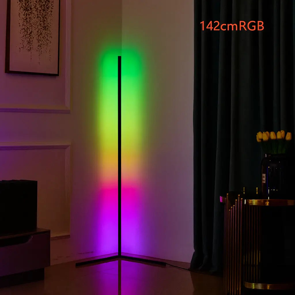 RGB LED Vloerlamp met Afstandsbediening & Spraakbesturing MySuperGadgets