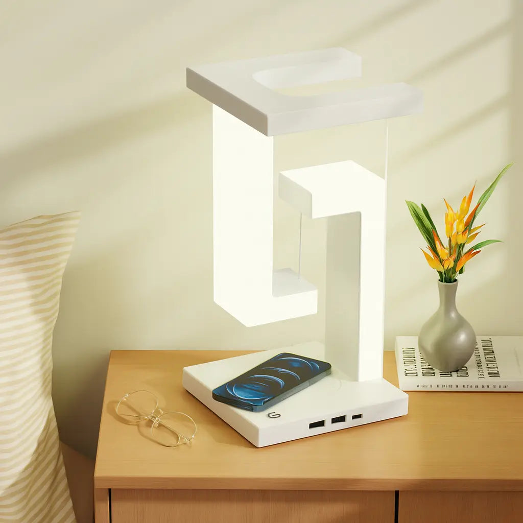 LumiFloat – Draadloze Oplaadlamp MySuperGadgets