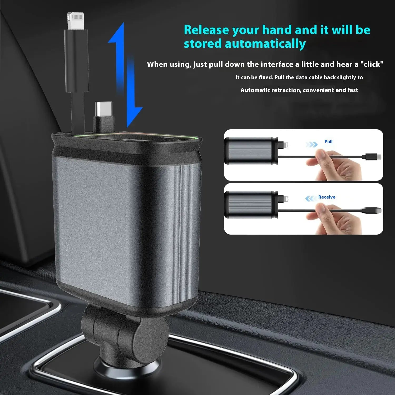VoltHub™ 120W Car Charger MySuperGadgets