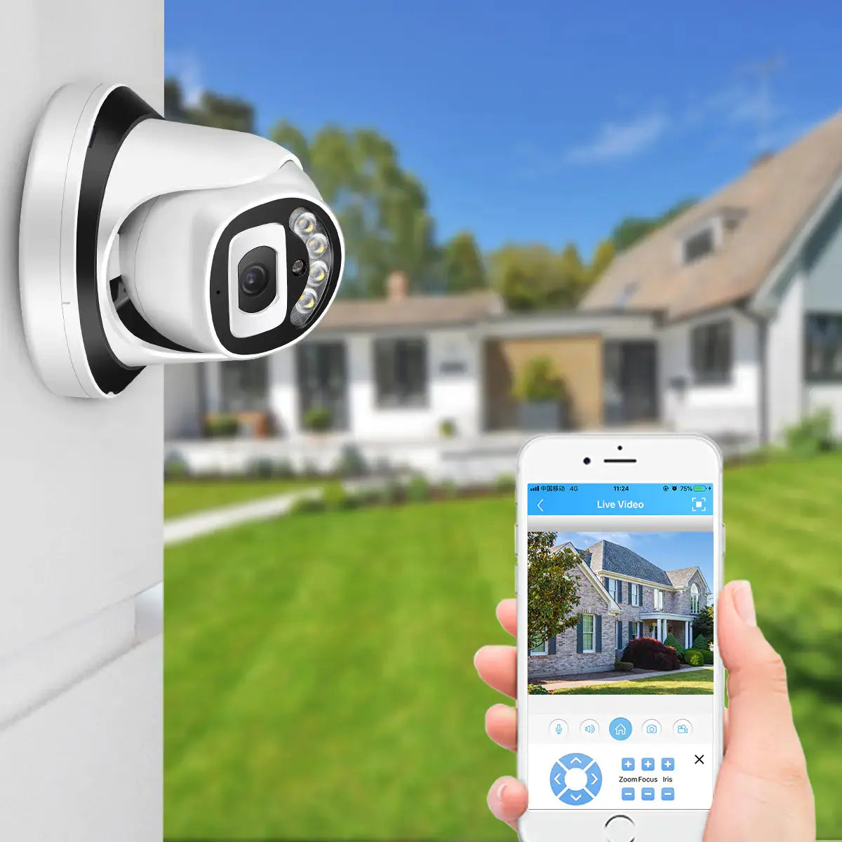 Dual Optical 4MP IP Security Camera MySuperGadgets