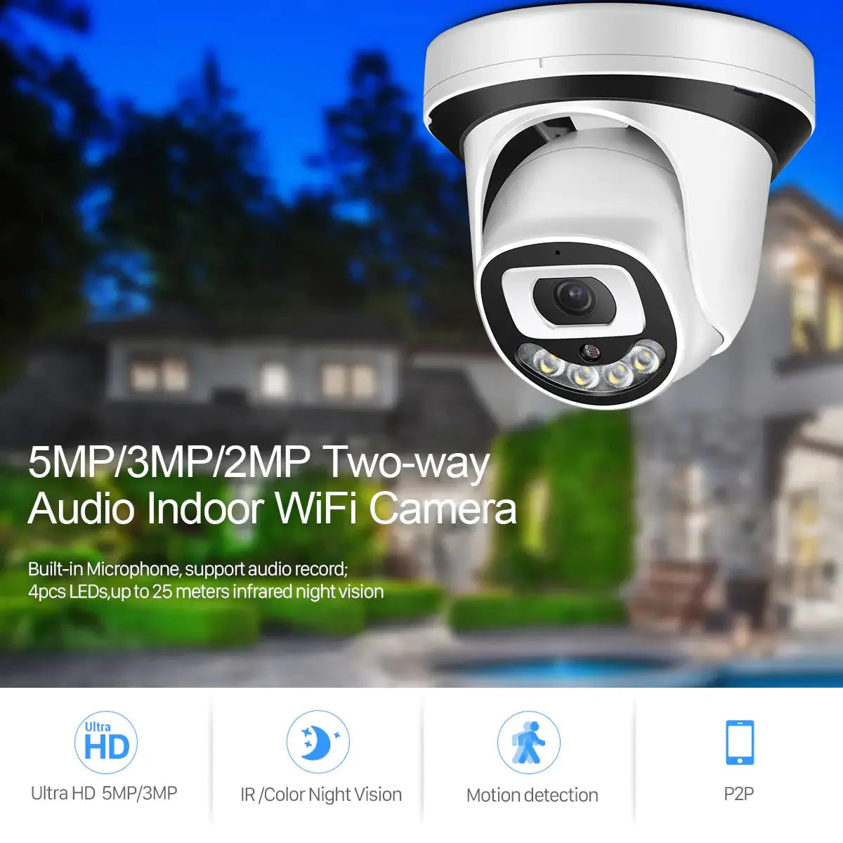 Dual Optical 4MP IP Security Camera MySuperGadgets