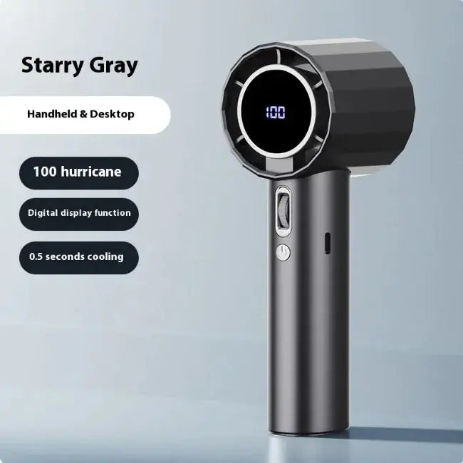 Portable Outdoor High-Speed Turbine Handheld Mini Fan MySuperGadgets