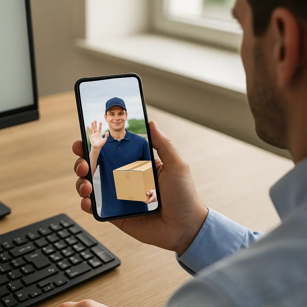 WiFi Video Deurbel met Camera & Draadloze Chime MySuperGadgets