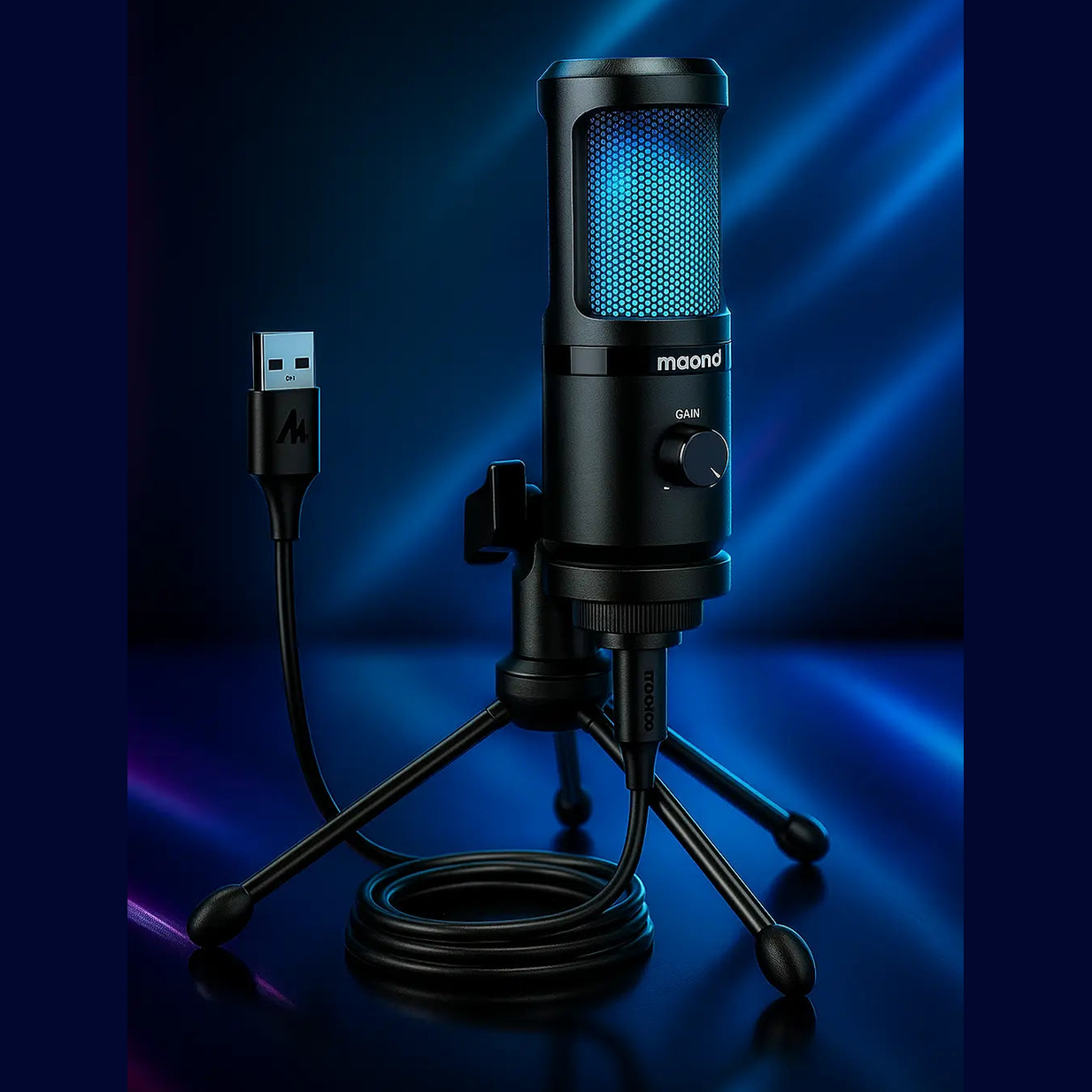 USB Microfoon voor Gaming & Streaming MySuperGadgets