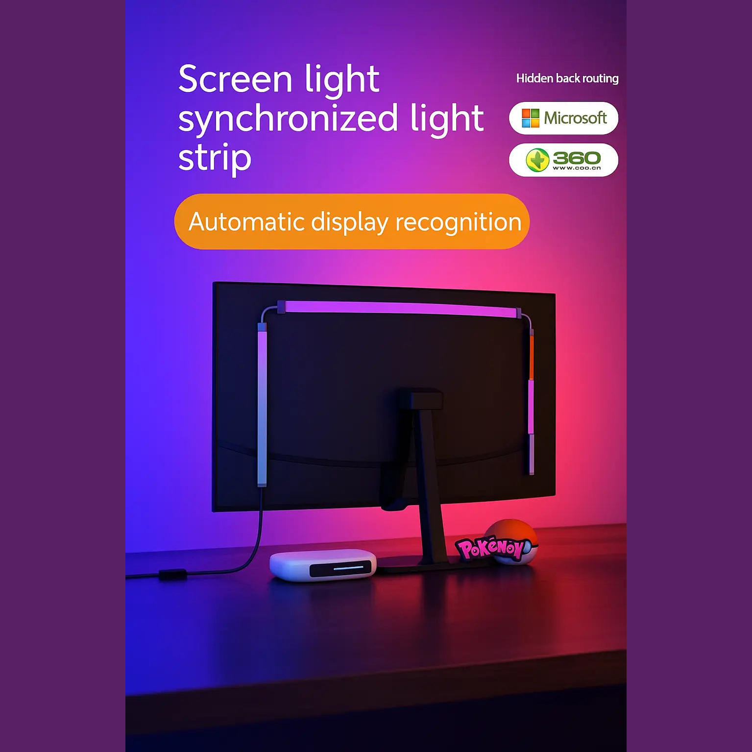 RGB Desktop Display Backlight MySuperGadgets