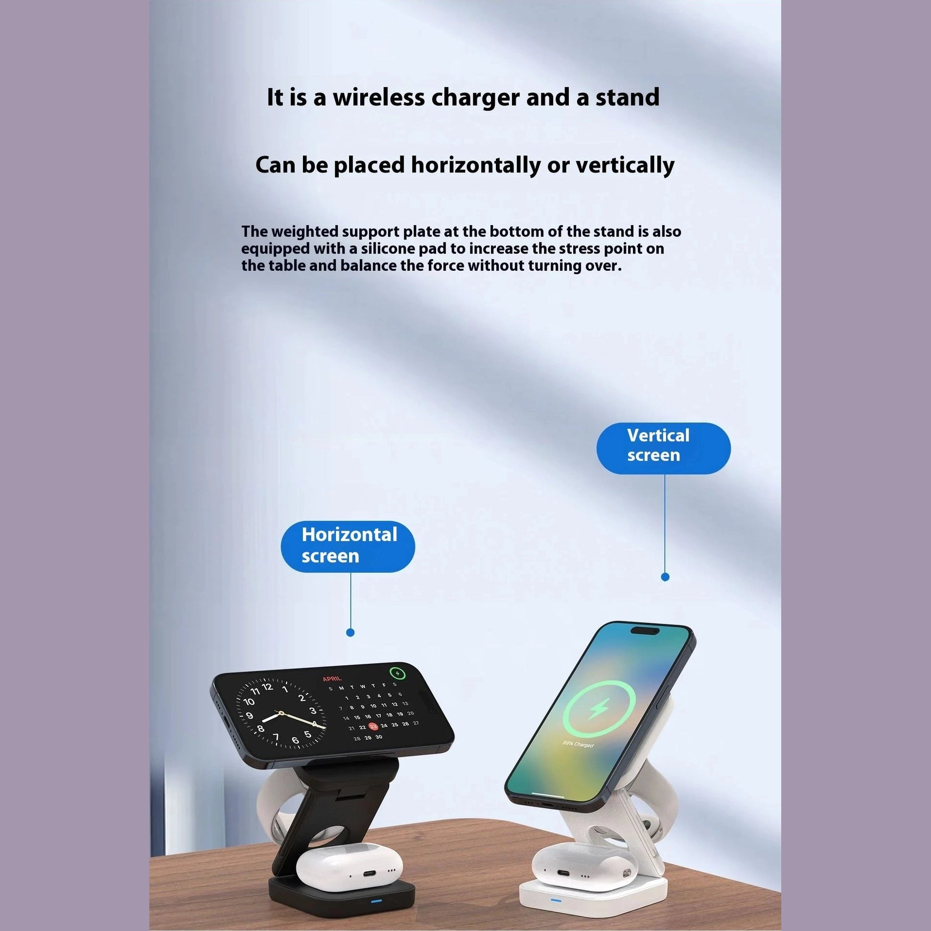 3-IN-1 MAGNETIC CHARGING STATION MySuperGadgets