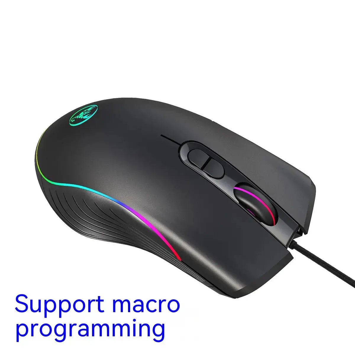 Glowing Wired Gaming Mouse MySuperGadgets