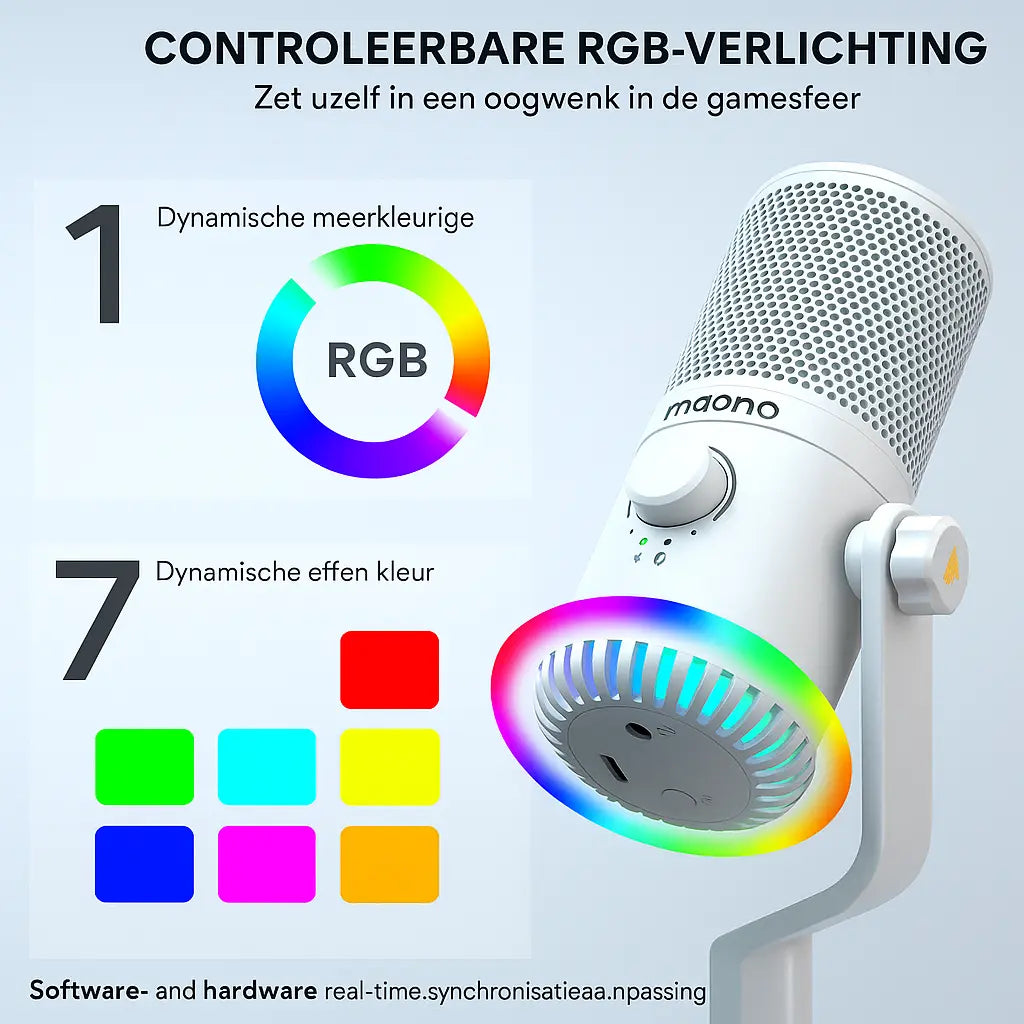 Maono Studio Microfoon voor Gaming & Streaming MySuperGadgets