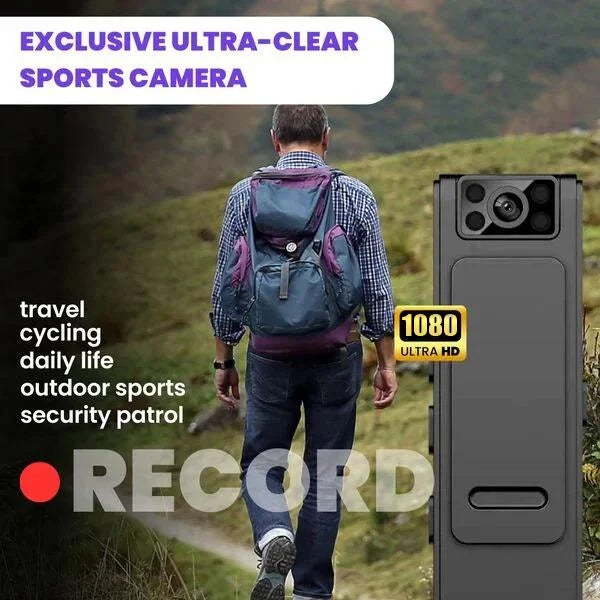 Geluidloze Perfectie: HD 1080P Noise Reduction Camera - MySuperGadgets