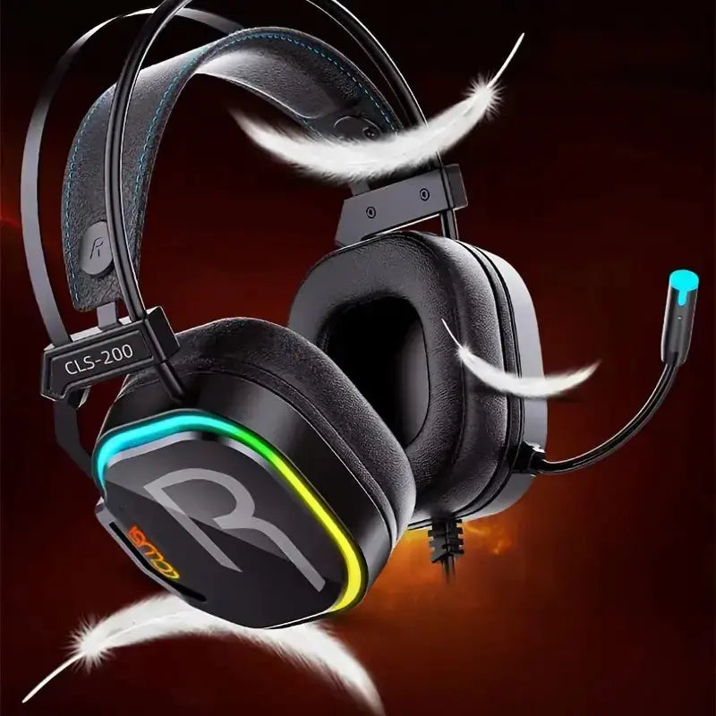 RGB Gaming Headset met 360° Microphone & Bass Surround MySuperGadgets