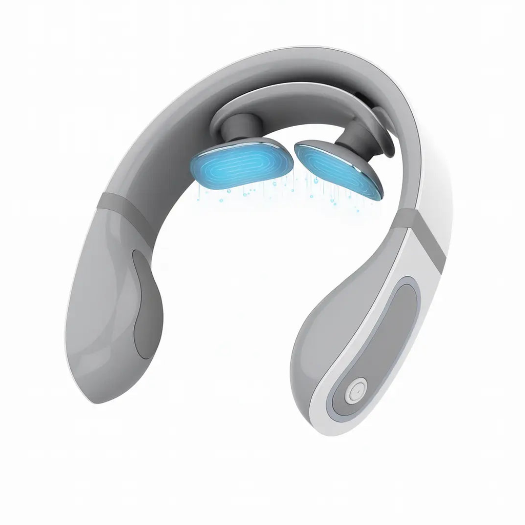 NeckEase Plus - Slimme Nekmassage met Warmte & Vibratie MySuperGadgets