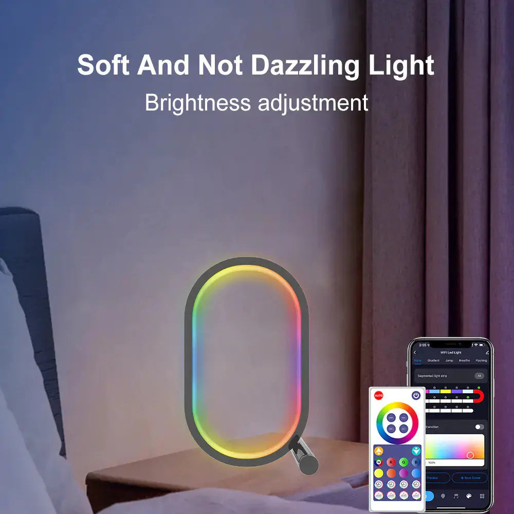 Smart WiFi RGB Creative Desk Lamp for Gaming Setup MySuperGadgets