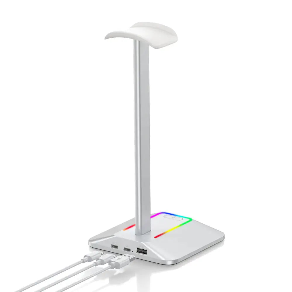RGB Gaming Headset Stand – met Dual USB &amp; Stijlvol Design MySuperGadgets