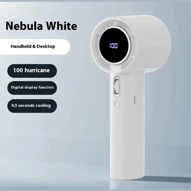 Portable Outdoor High-Speed Turbine Handheld Mini Fan MySuperGadgets