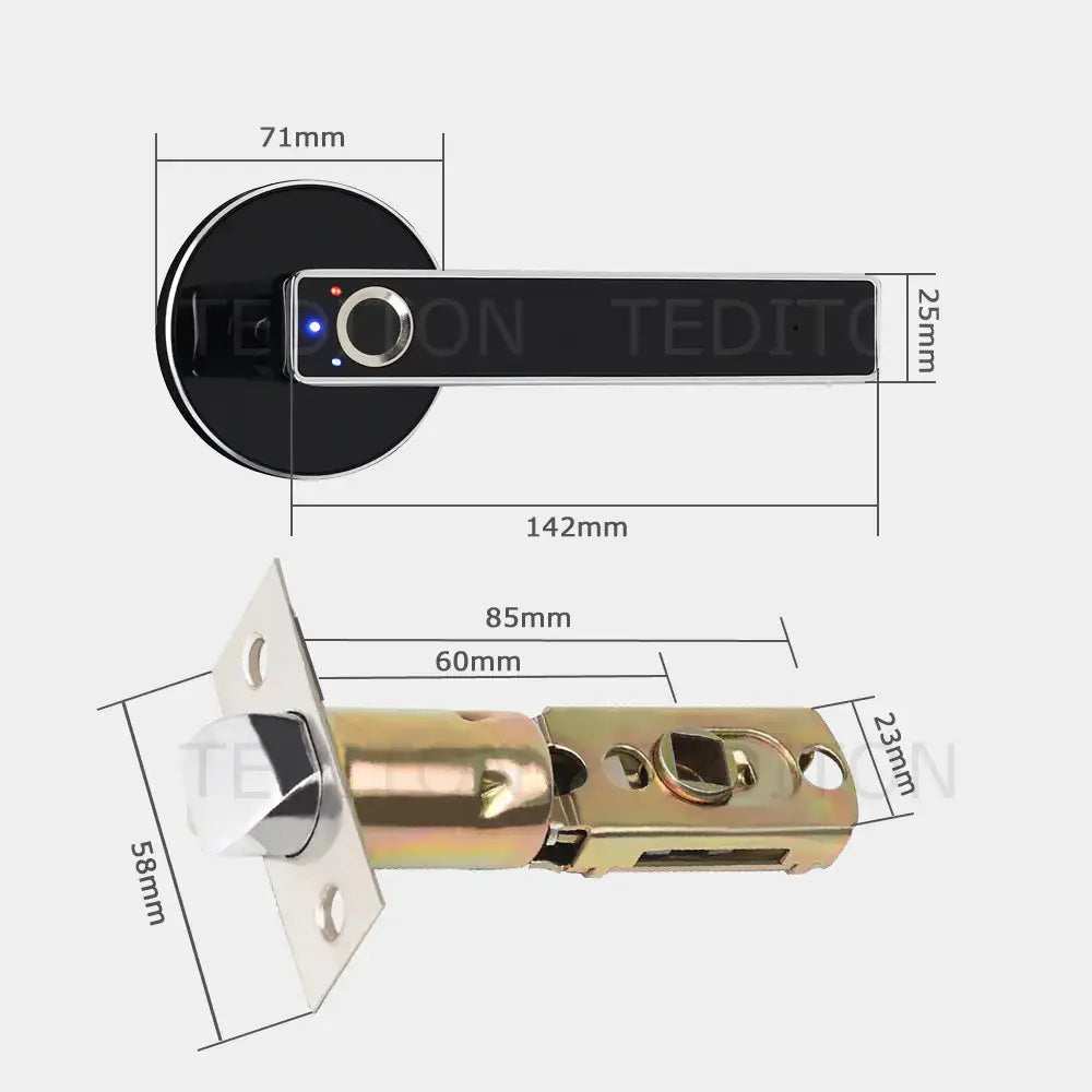 Fingerprint Smart Lock for Indoor Home Security MySuperGadgets
