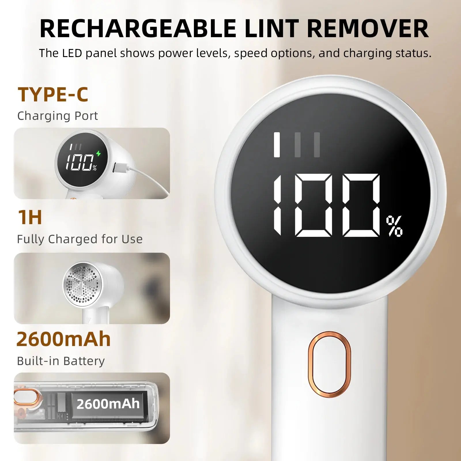 Wireless Electric Portable Clothes Hair Ball Trimmer MySuperGadgets