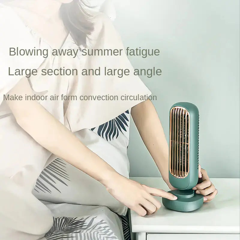 Dual Blade USB Desktop Fan MySuperGadgets